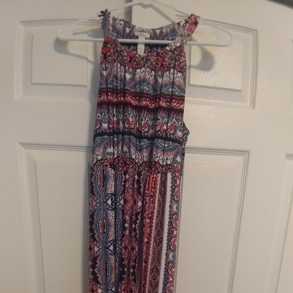 Multicolored maxi dress